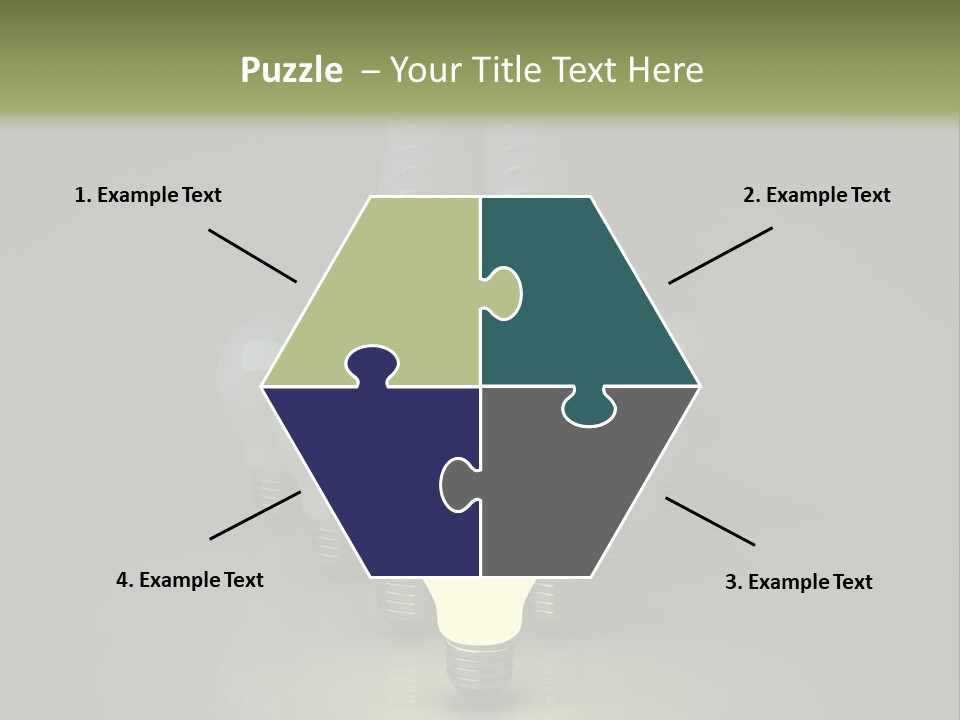 Yellow Shine Abstract PowerPoint Template