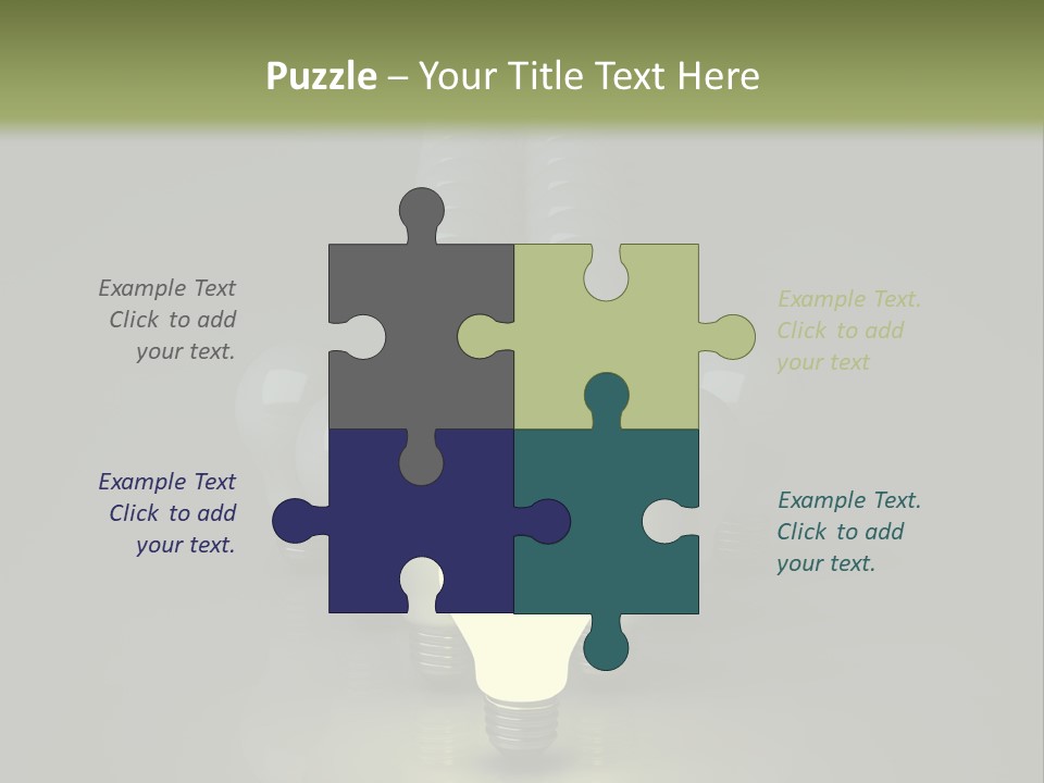 Yellow Shine Abstract PowerPoint Template