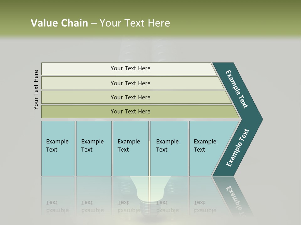 Yellow Shine Abstract PowerPoint Template