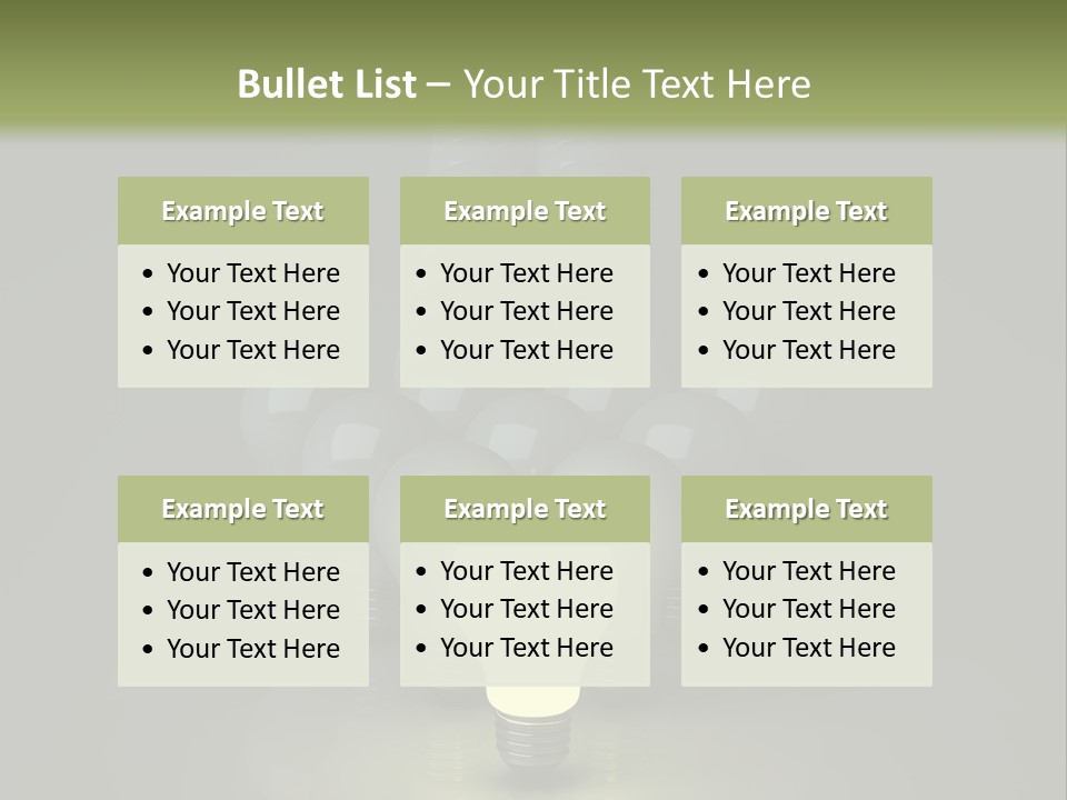 Yellow Shine Abstract PowerPoint Template