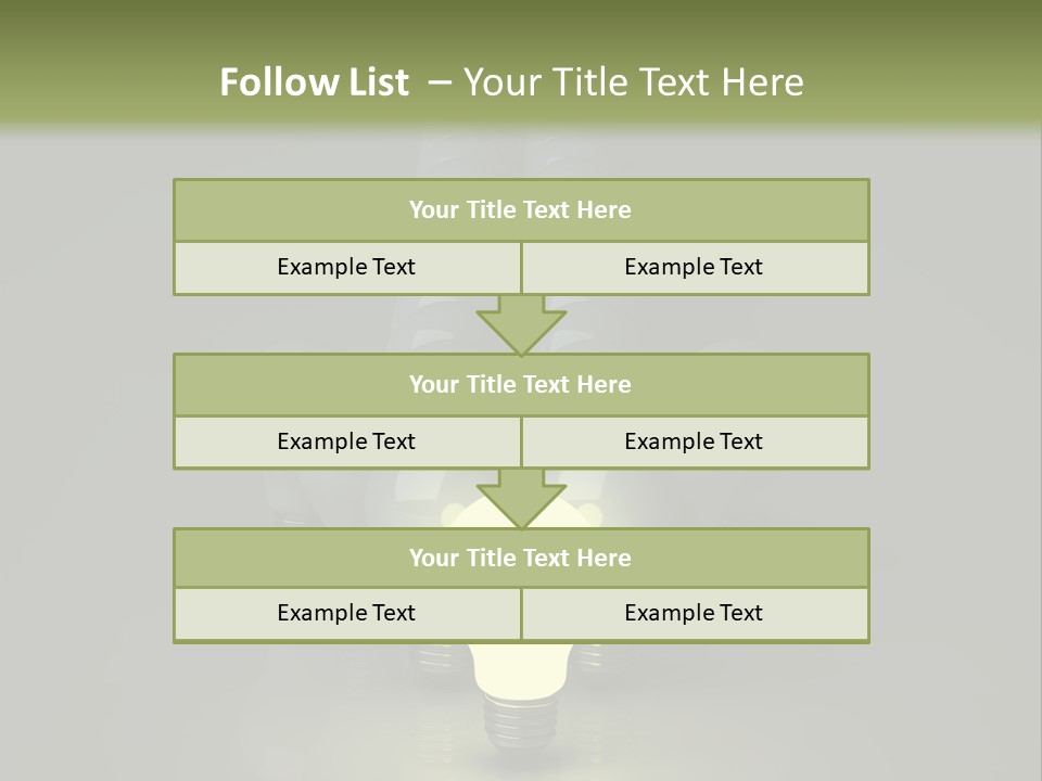 Yellow Shine Abstract PowerPoint Template