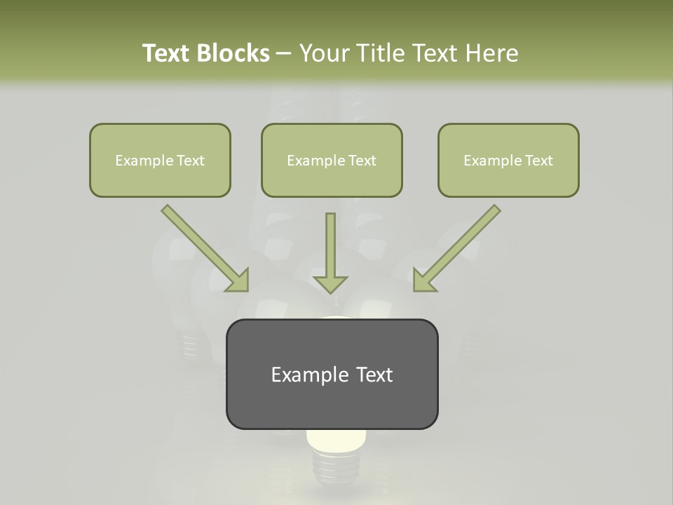 Yellow Shine Abstract PowerPoint Template