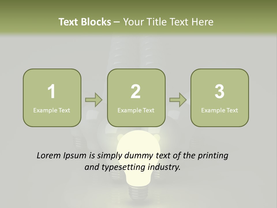 Yellow Shine Abstract PowerPoint Template