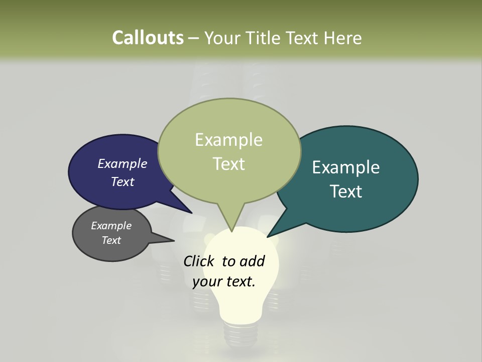 Yellow Shine Abstract PowerPoint Template