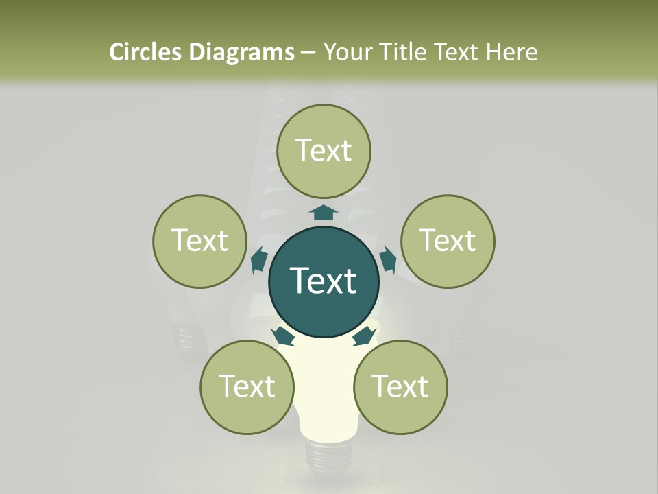 Yellow Shine Abstract PowerPoint Template