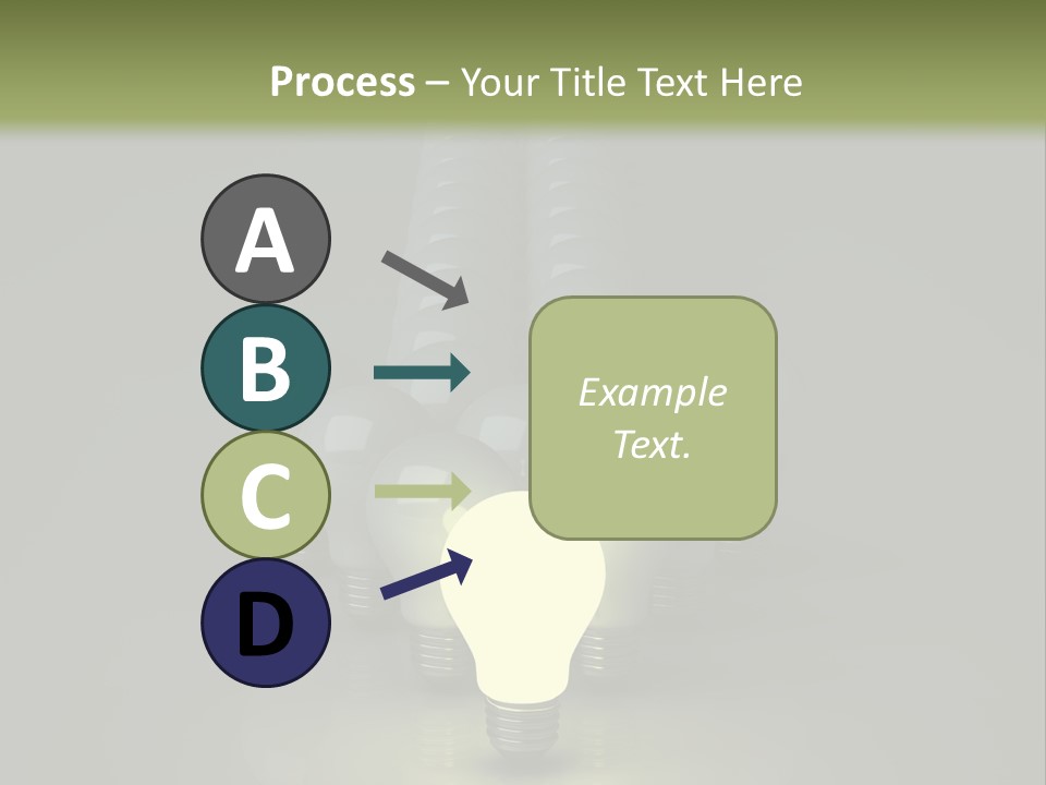 Yellow Shine Abstract PowerPoint Template