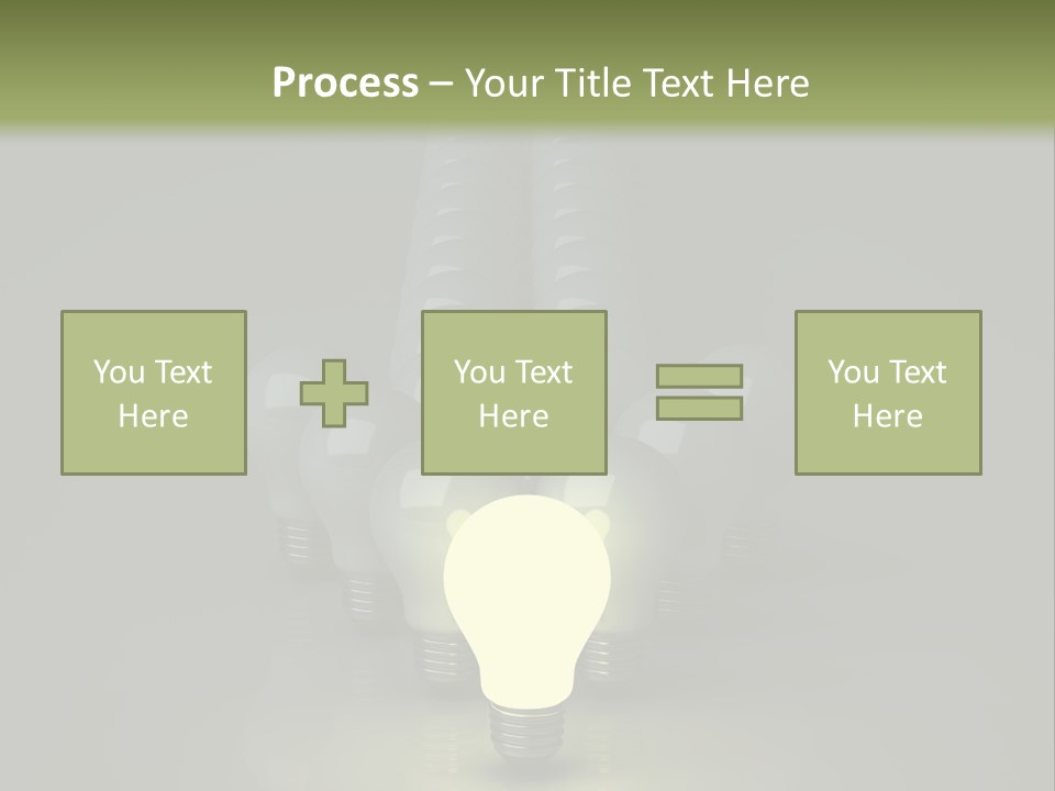 Yellow Shine Abstract PowerPoint Template