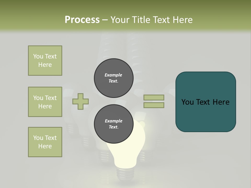Yellow Shine Abstract PowerPoint Template