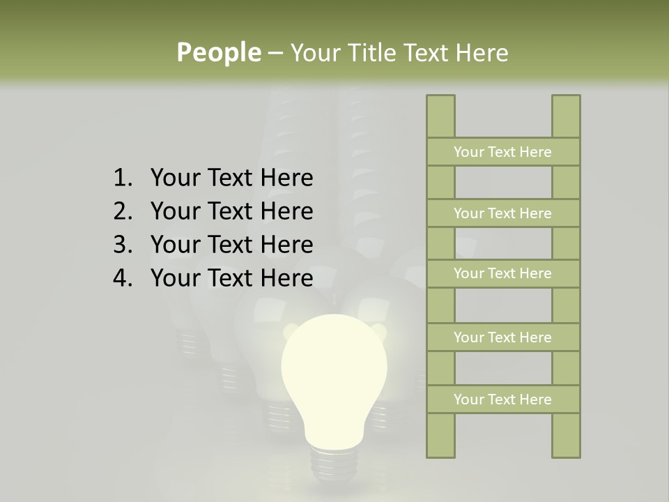 Yellow Shine Abstract PowerPoint Template