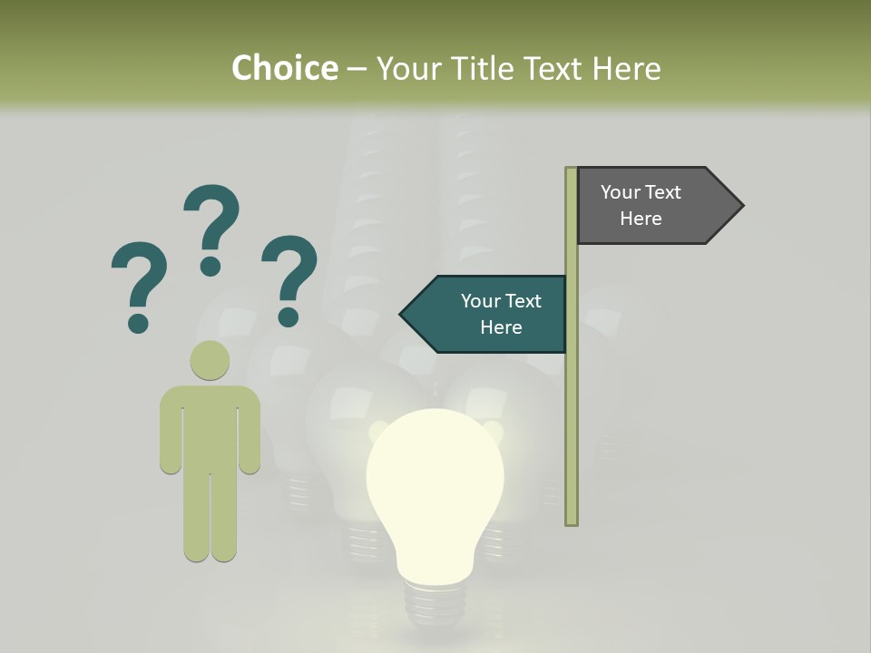 Yellow Shine Abstract PowerPoint Template