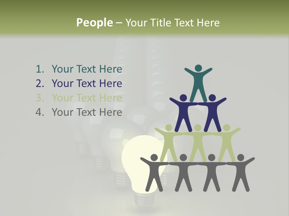 Yellow Shine Abstract PowerPoint Template