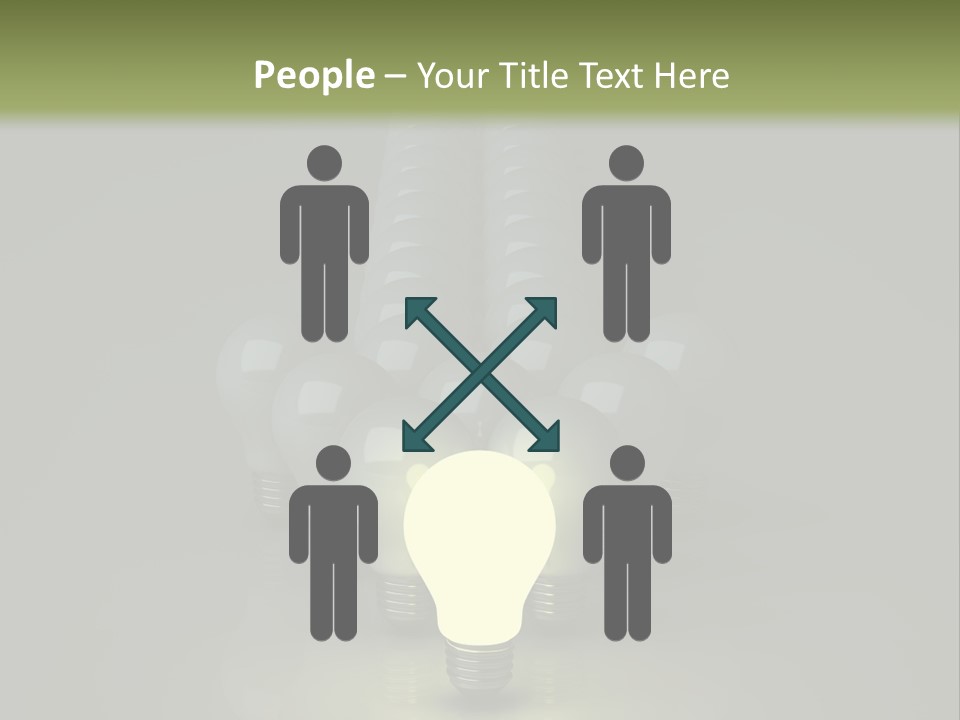 Yellow Shine Abstract PowerPoint Template