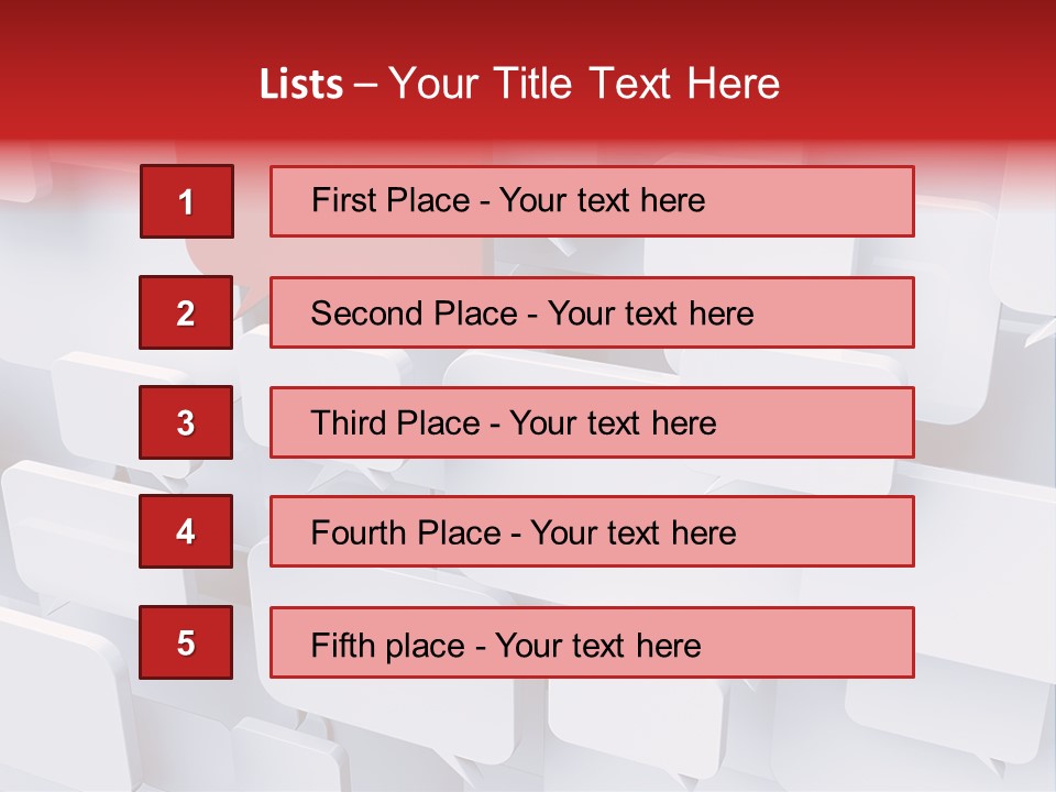 Important Business Space PowerPoint Template