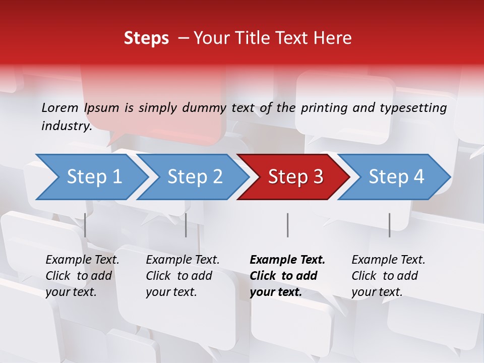Important Business Space PowerPoint Template