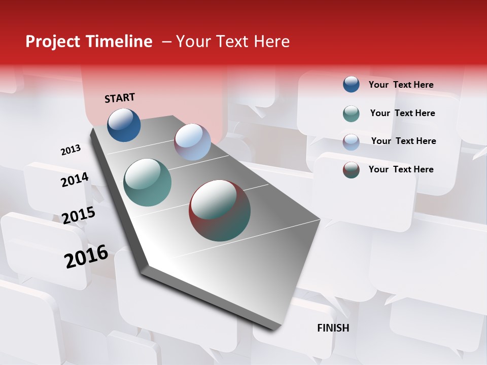 Important Business Space PowerPoint Template