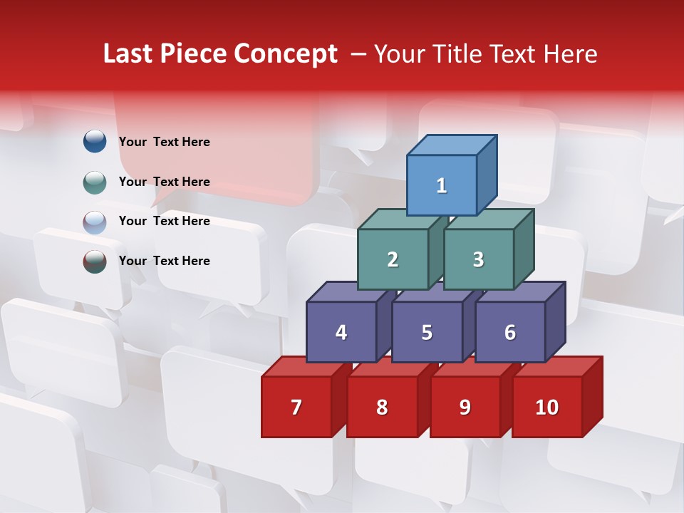 Important Business Space PowerPoint Template