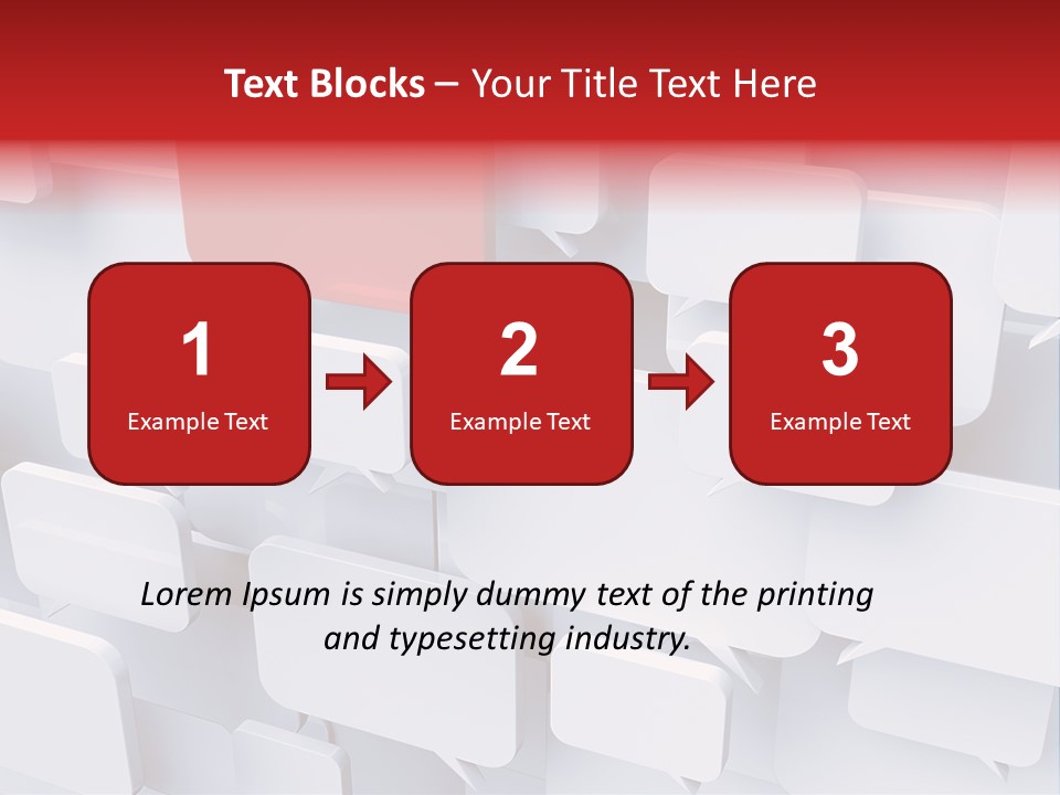 Important Business Space PowerPoint Template
