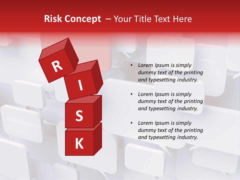 Important Business Space PowerPoint Template