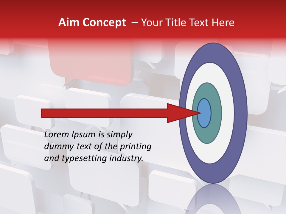 Important Business Space PowerPoint Template