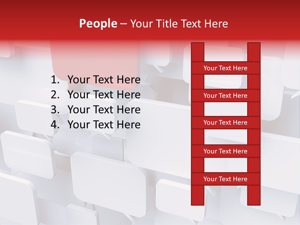 Important Business Space PowerPoint Template