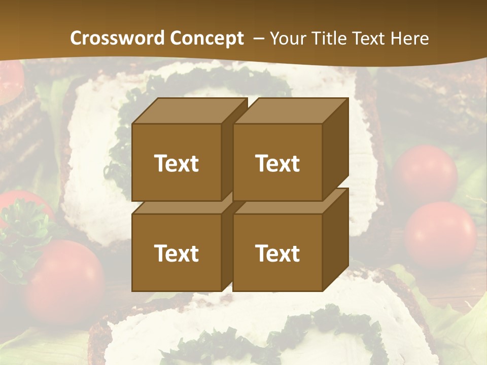 Cargo Child Tomato PowerPoint Template