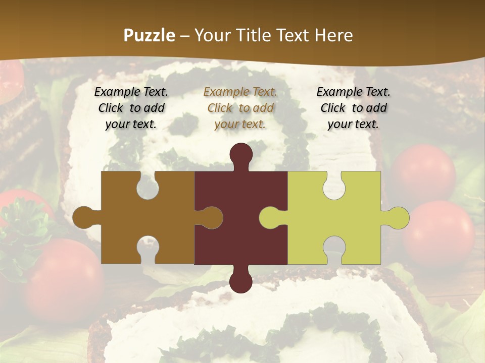 Cargo Child Tomato PowerPoint Template