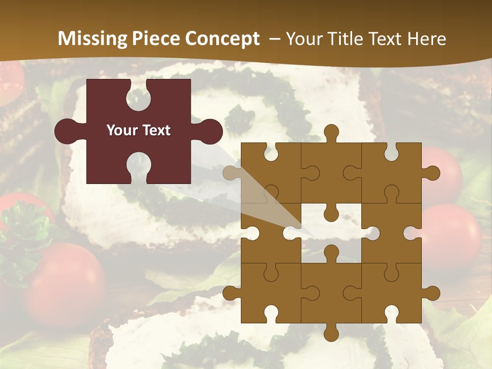 Cargo Child Tomato PowerPoint Template