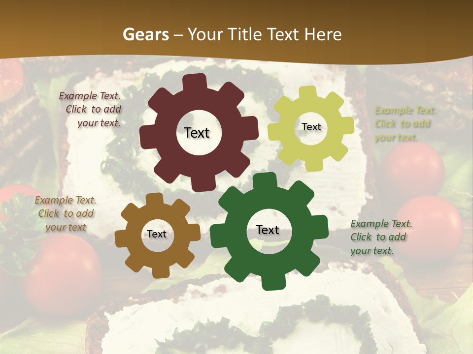 Cargo Child Tomato PowerPoint Template