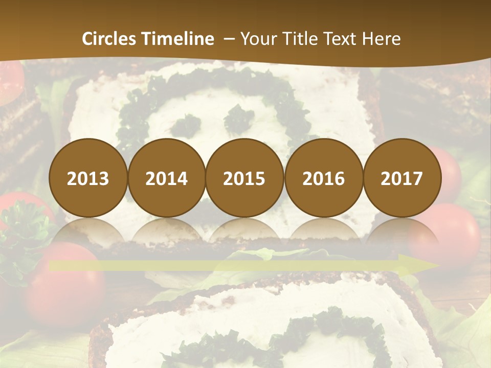 Cargo Child Tomato PowerPoint Template