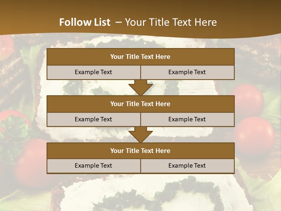 Cargo Child Tomato PowerPoint Template