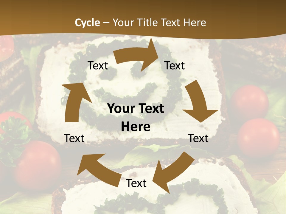 Cargo Child Tomato PowerPoint Template