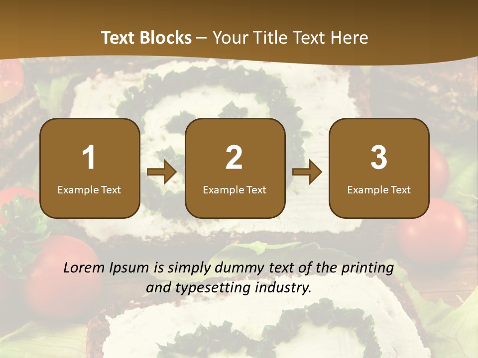 Cargo Child Tomato PowerPoint Template