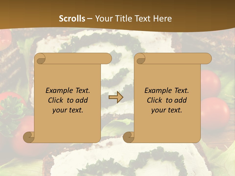 Cargo Child Tomato PowerPoint Template