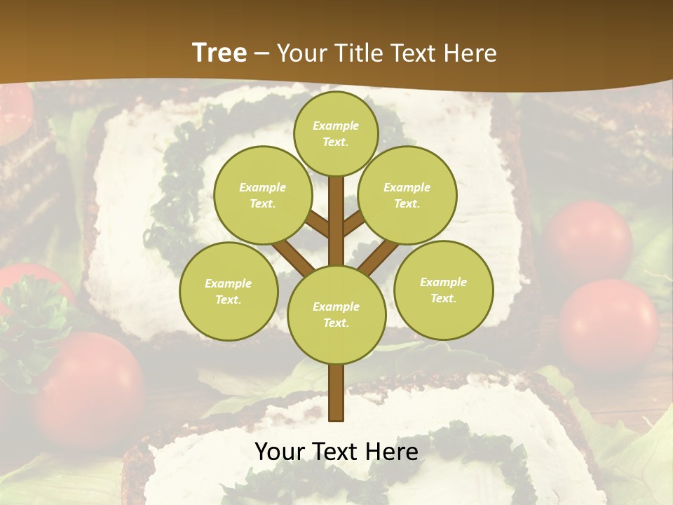 Cargo Child Tomato PowerPoint Template