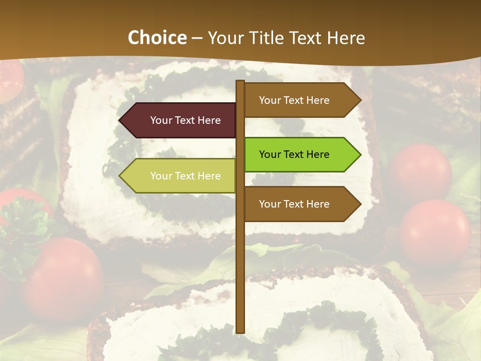 Cargo Child Tomato PowerPoint Template