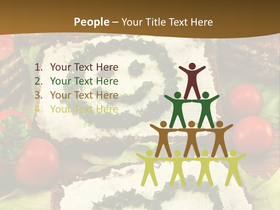 Cargo Child Tomato PowerPoint Template