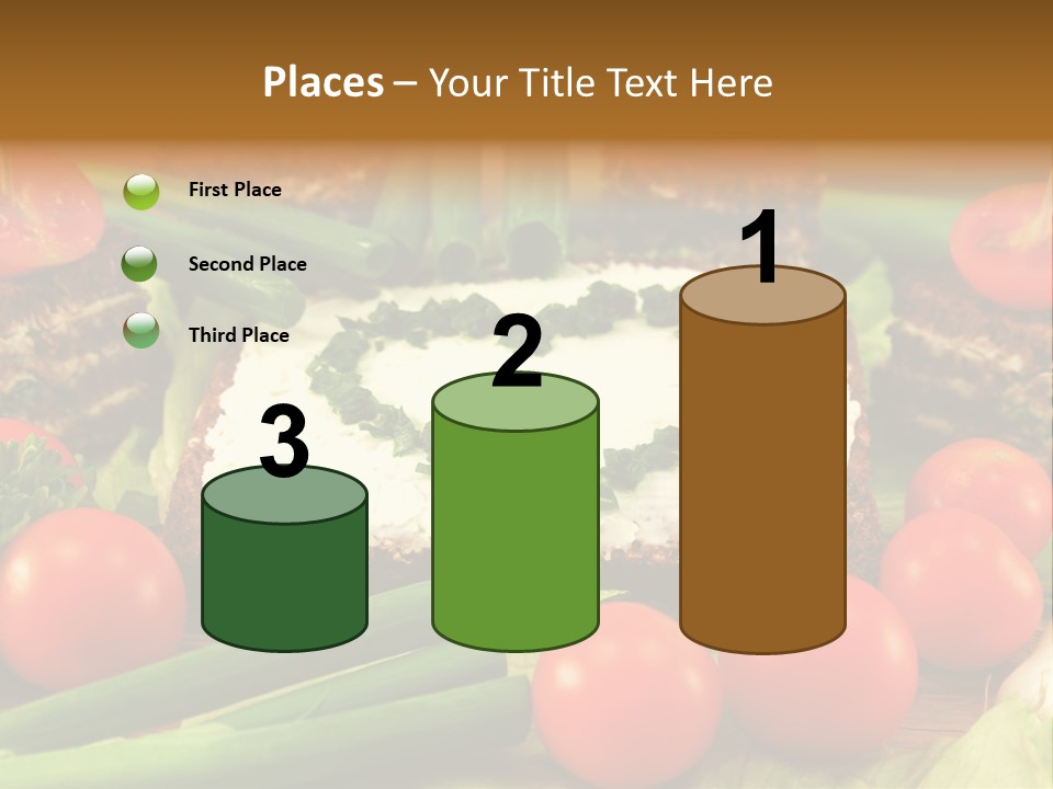 Fast Heart Food PowerPoint Template