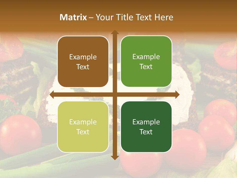 Fast Heart Food PowerPoint Template