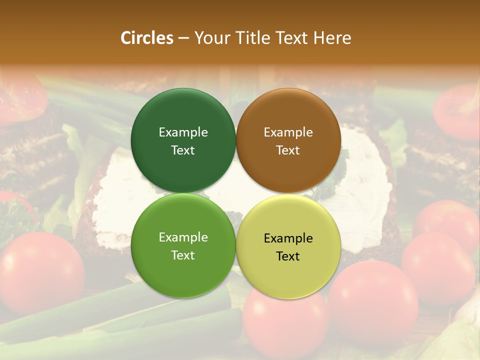 Fast Heart Food PowerPoint Template