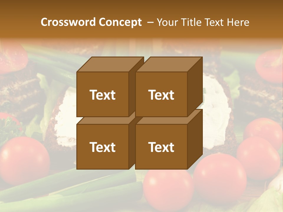 Fast Heart Food PowerPoint Template