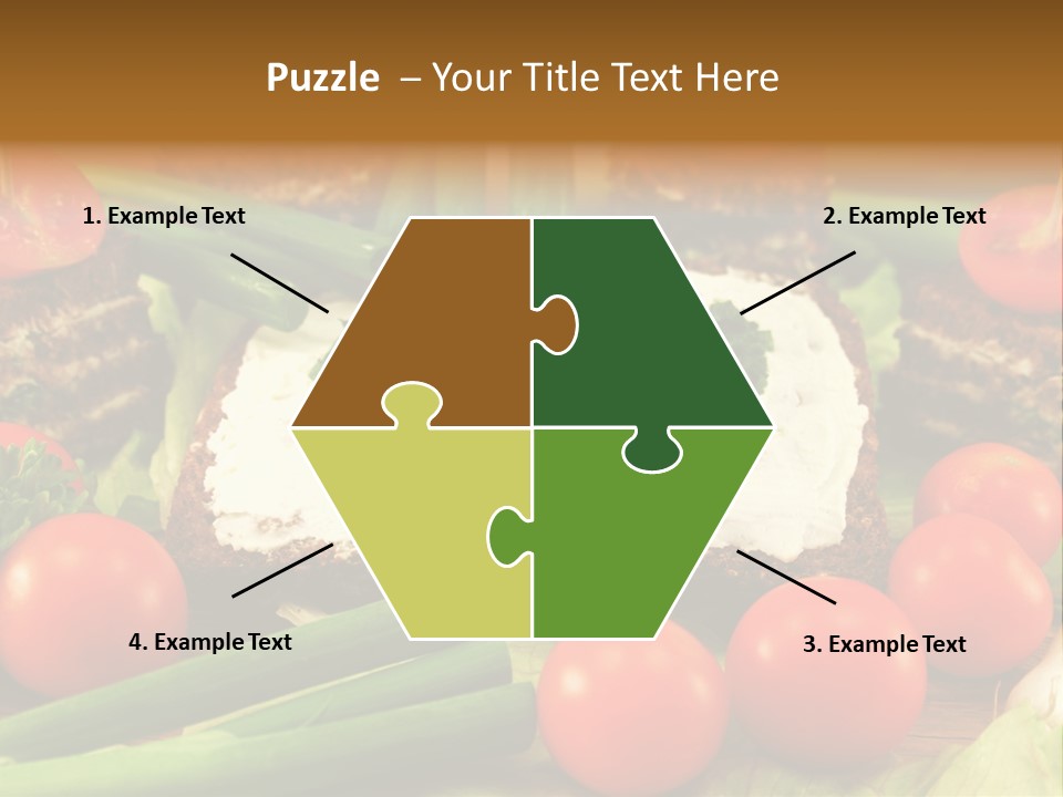 Fast Heart Food PowerPoint Template