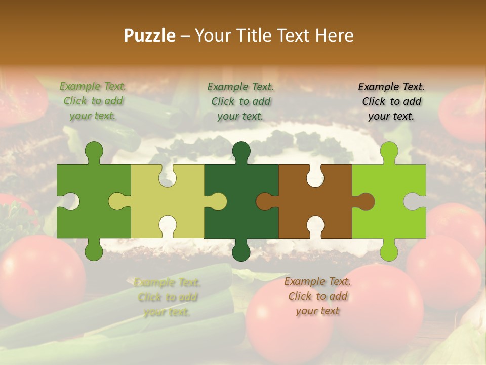 Fast Heart Food PowerPoint Template