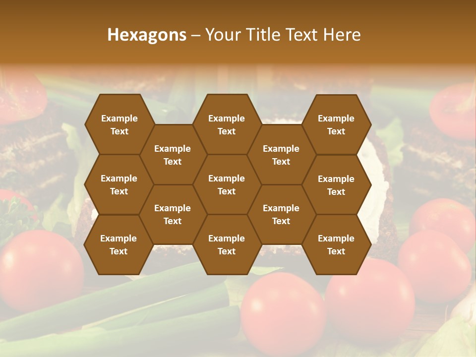 Fast Heart Food PowerPoint Template