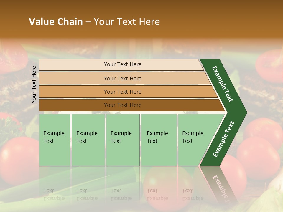 Fast Heart Food PowerPoint Template