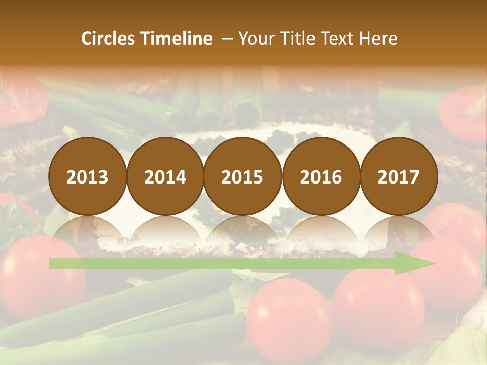 Fast Heart Food PowerPoint Template