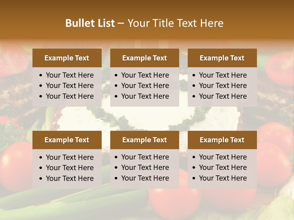 Fast Heart Food PowerPoint Template