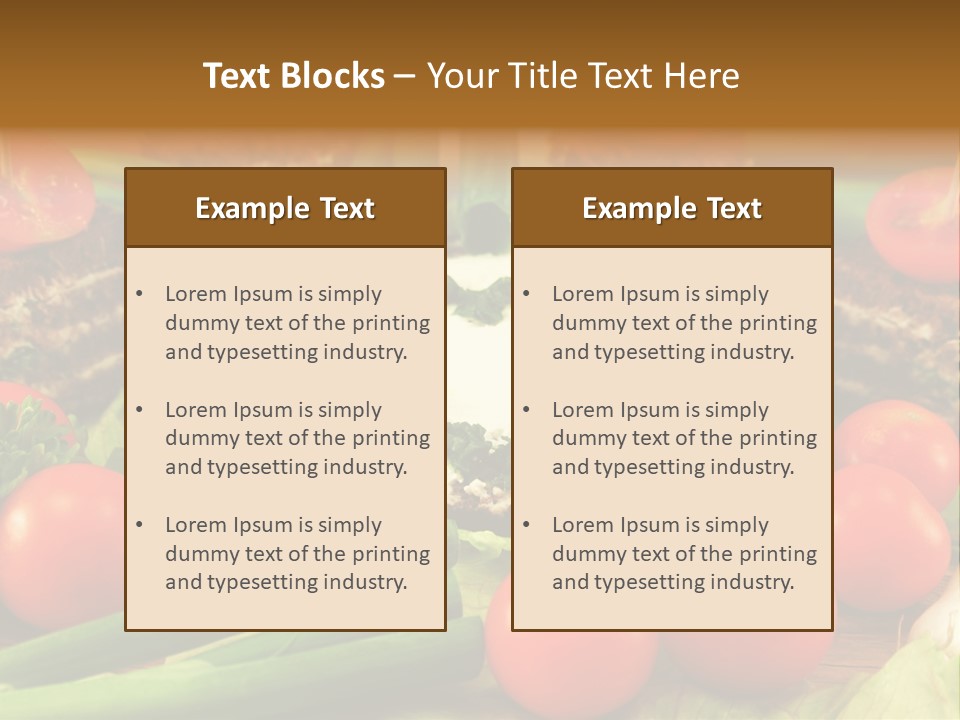 Fast Heart Food PowerPoint Template