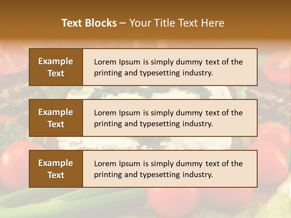 Fast Heart Food PowerPoint Template