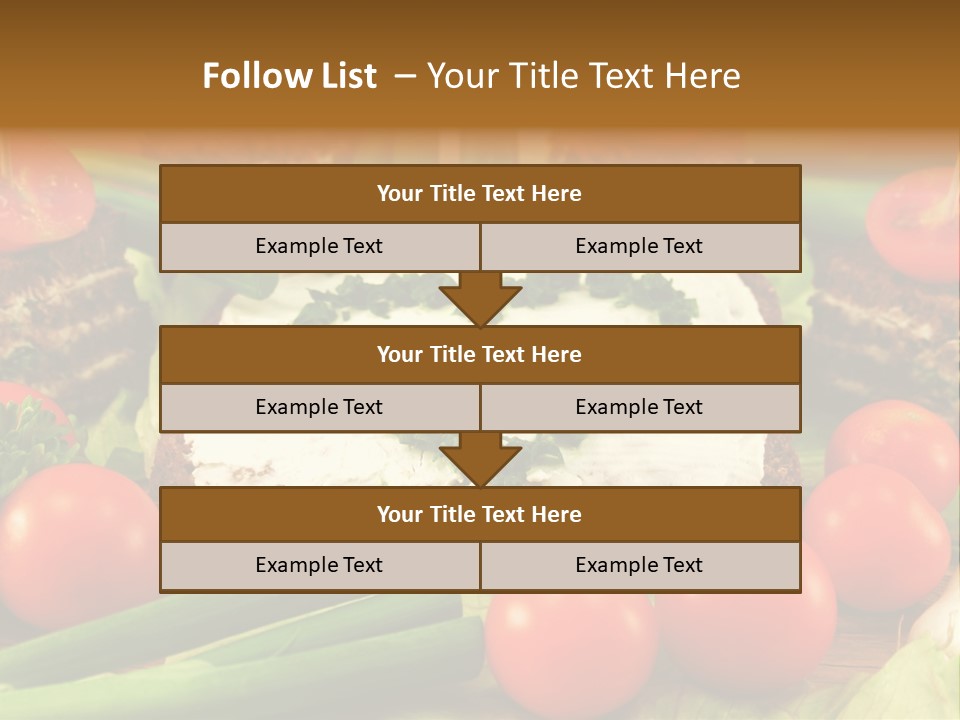 Fast Heart Food PowerPoint Template