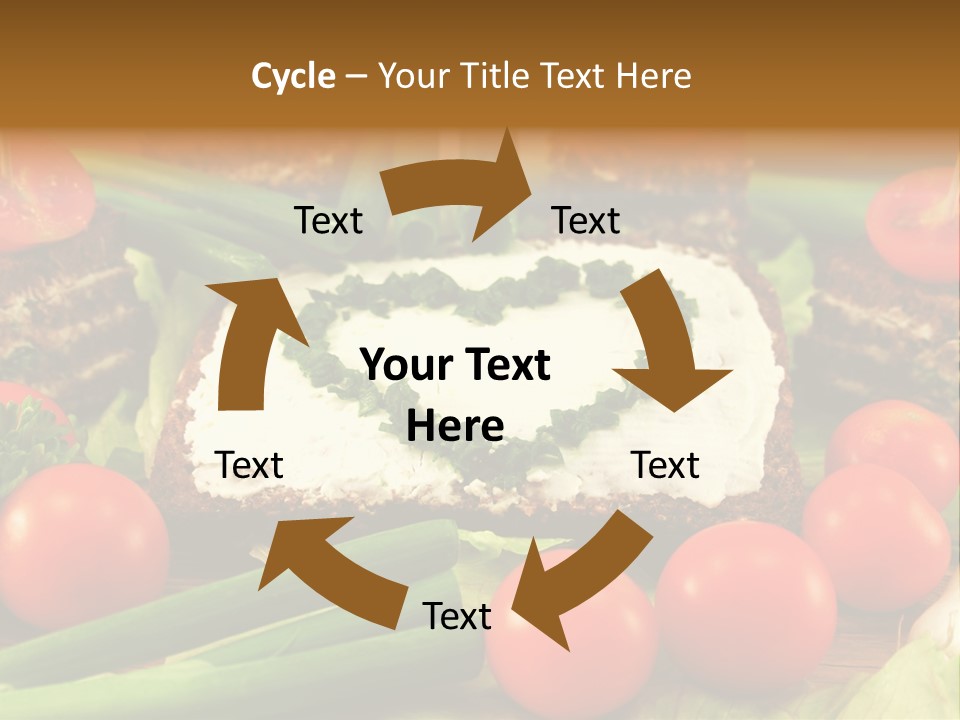 Fast Heart Food PowerPoint Template